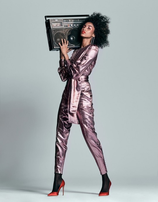 Imaan Hammam for The Edit Magazine by Chris Colls