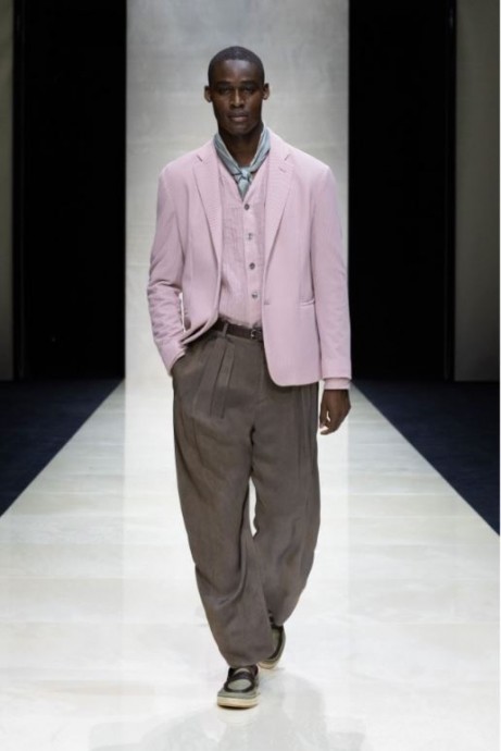 GIORGIO ARMANI Весна/Лето 2025 MENSWEAR