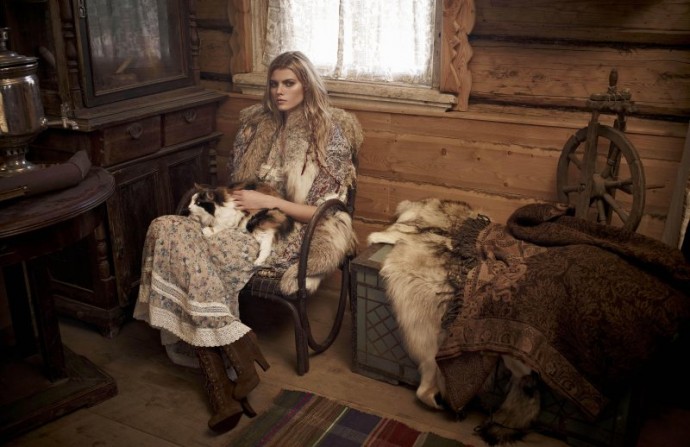 Maryna Linchuk for Vogue Russia by Mariano Vivanco