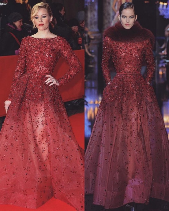 Знаменитости на ковровых дорожках в шикарных нарядах от Elie Saab Знаменитости на ковровых дорожках в шикарных нарядах от Elie Saab