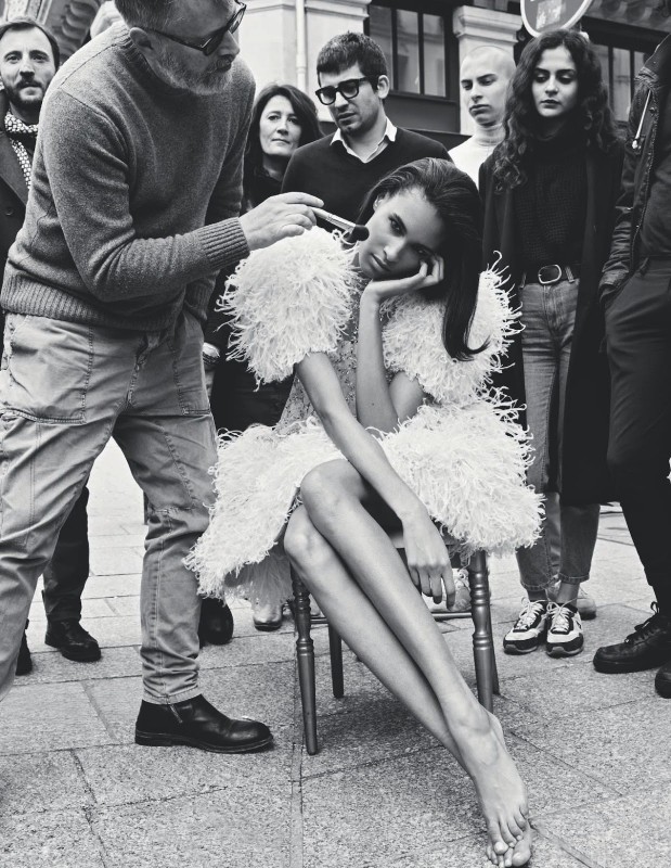 Cindy Bruna for Elle Italia by Pierre Alban Hue De Fontenay Cindy Bruna for Elle Italia by Pierre Alban Hue De Fontenay