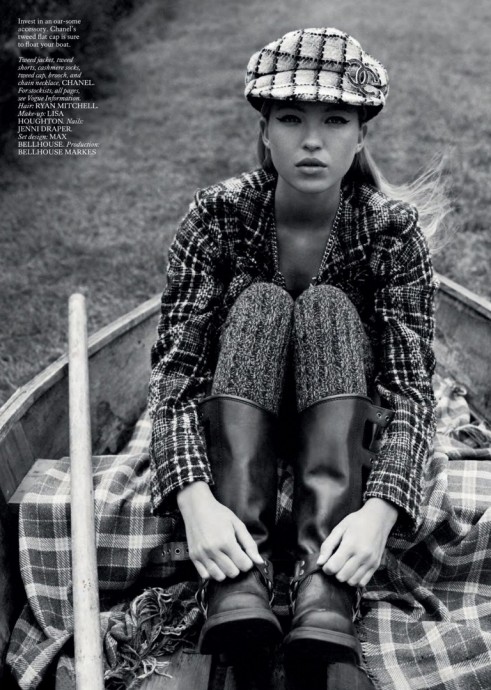 Лила Мосс (Lila Moss), дочь культовой модели Кейт Мосс, в фотосессии для журнала Vogue UK (2022)