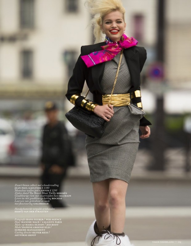 Daphne Groeneveld for VOGUE Netherlands by Hans Feurer Daphne Groeneveld for VOGUE Netherlands by Hans Feurer