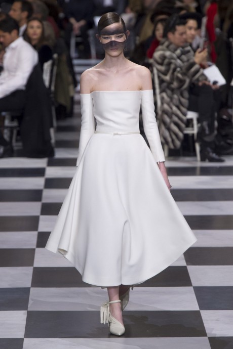 Модели коллекции Christian Dior Couture