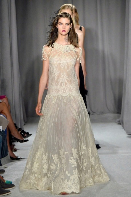 Модели коллекции Marchesa