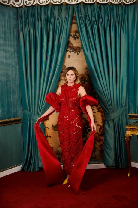 Элизабет Олсен (Elizabeth Olsen) в фотосессии для журнала Harper’s Bazaar UK