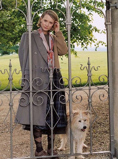 Mia Wasikowska for VOGUE UK by Bruce Weber Mia Wasikowska for VOGUE UK by Bruce Weber