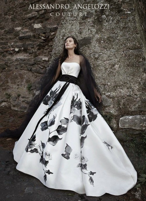 Bianca Balti for Alessandro Angelozzi Couture Bridal by Fabrizio Ferri