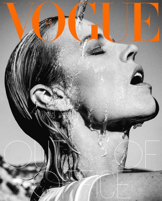 Ева Герцигова (Eva Herzigova) украсила страницы Vogue Czechoslovakia