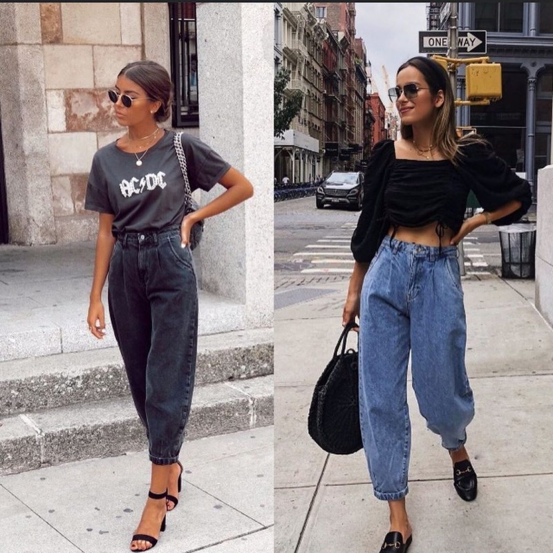Модель джинсов slouchy Модель джинсов slouchy