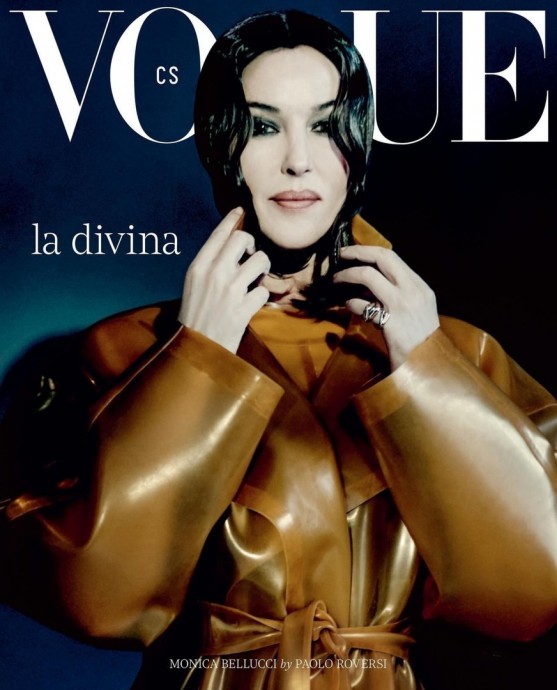 Моника Беллуччи (Monica Bellucci) в фотосессии для журнала Vogue Czechoslovakia (2024)