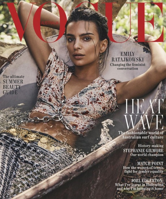 Эмили Ратаковски (Emily Ratajkowski) в фотосессии для журнала Vogue Australia