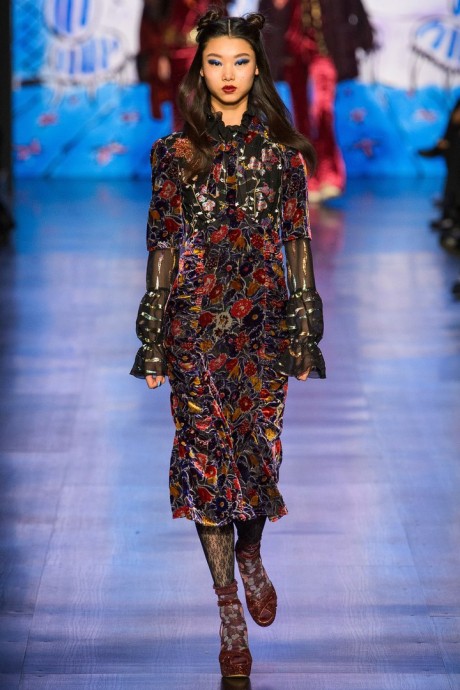 Модели коллекции Anna Sui