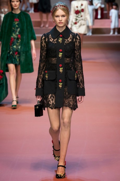 Модели коллекции Dolce & Gabbana