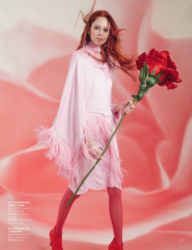 Natalie Westling for Vogue China by Roe Ethridge