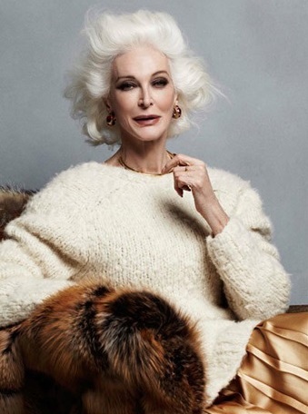 Carmen Dell’Orefice for Harper’s Bazaar Thailand by Natth Jaturapah