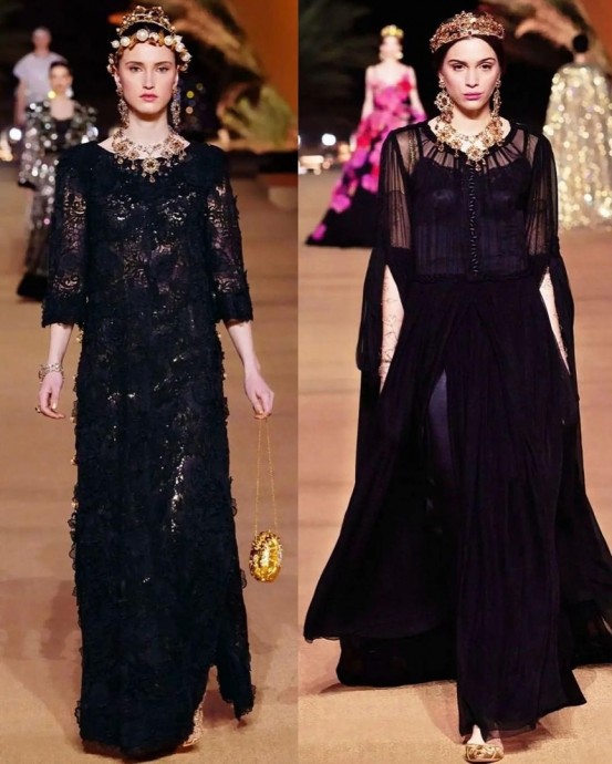 Как всегда великолепная коллекция нарядов от модного дома Dolce & Gabbana Как всегда великолепная коллекция нарядов от модного дома Dolce & Gabbana