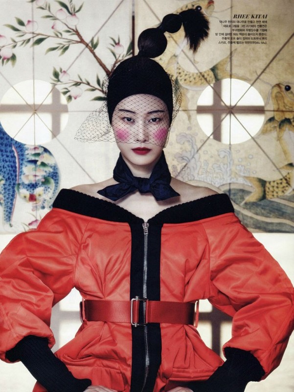 Lee Hyun-Yi, Lee Hye-Jung, Park Sera & Song Kyung-Ah for VOGUE Korea by Kang Hyea-Won