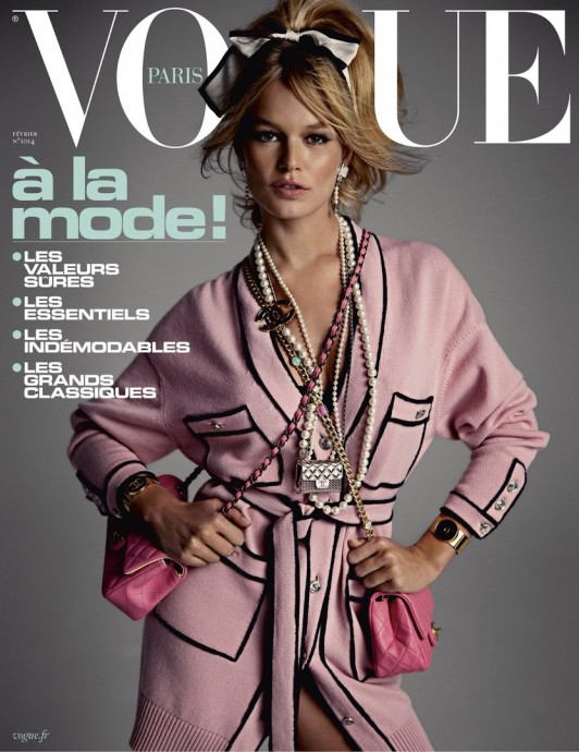 Модель Анна Эверс (Anna Ewers) украсила обложку Vogue Paris