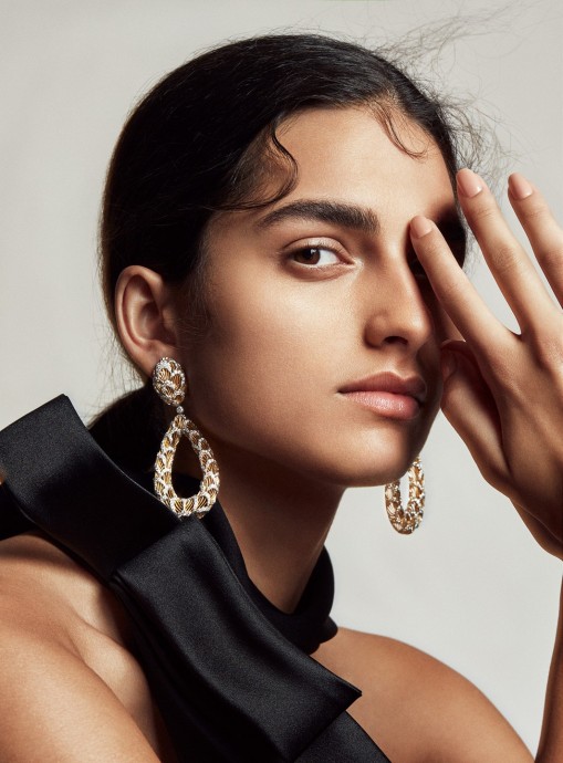 Saffron Vadher for Vanity Fair by Txema Yeste