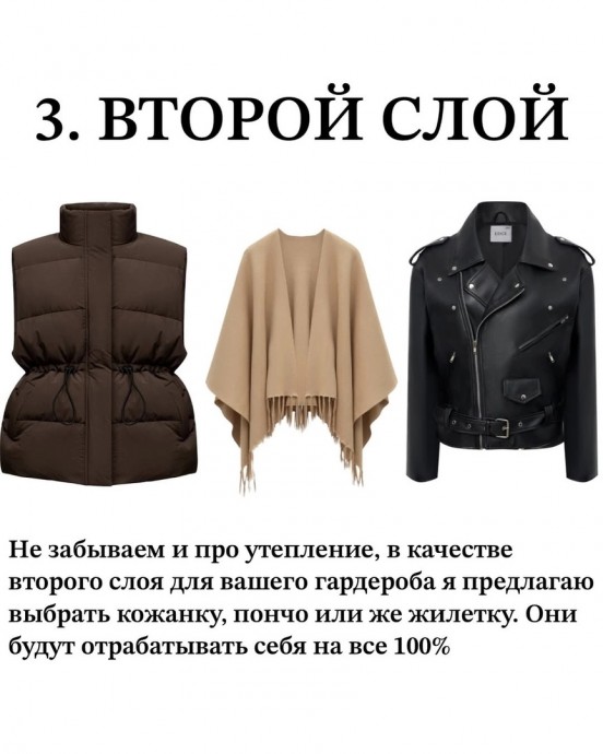 База гардероба на весну