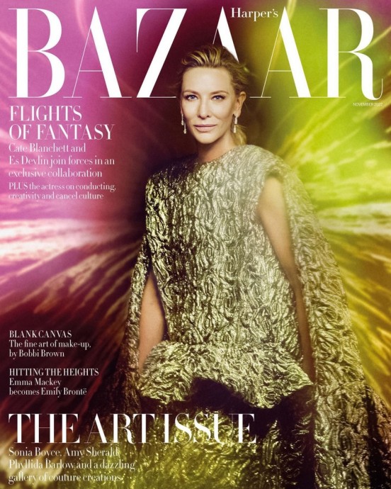 Кейт Бланшетт (Cate Blanchett) в фотосессии для журнала Harper’s Bazaar UK (2022)