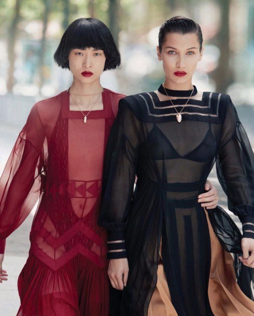 Bella Hadid & ChuWong for Vogue China 2017 Bella Hadid & ChuWong for Vogue China 2017