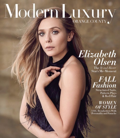 ​Elizabeth Olsen for Modern Luxury.