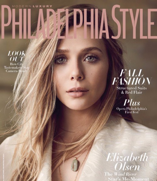 ​Elizabeth Olsen for Modern Luxury.