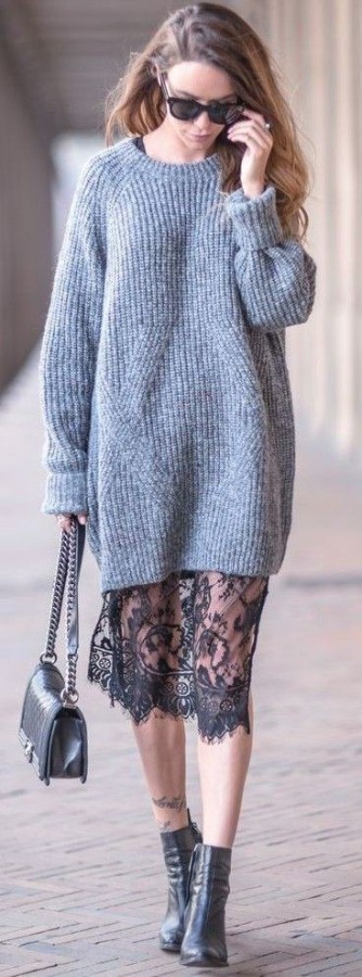 Look! Платье-свитер! Look! Платье-свитер!