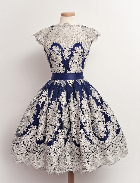 Look! Коктейльные платья в стиле 50-х.