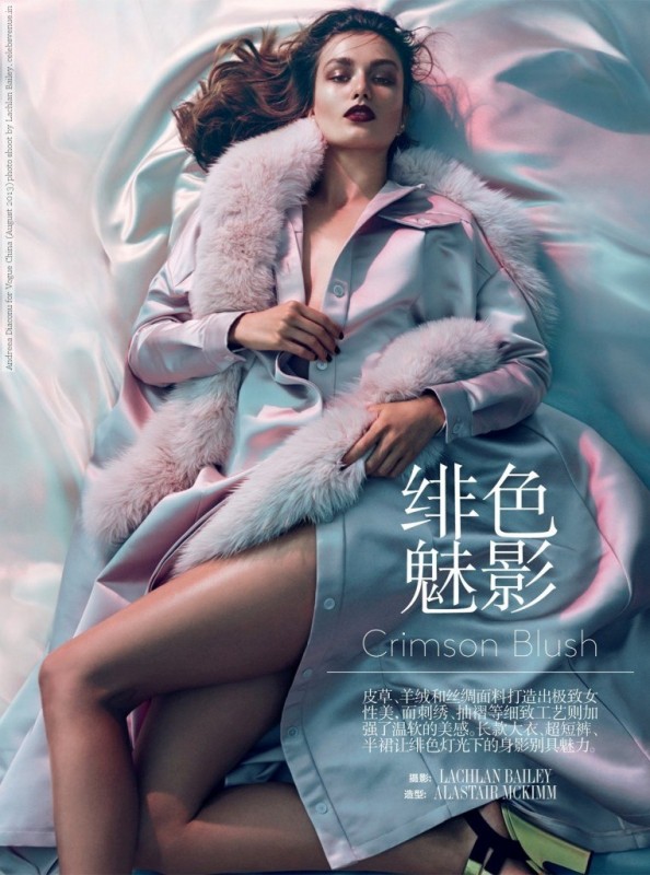 Andreea Diaconu for VOGUE China by Lachlan Bailey