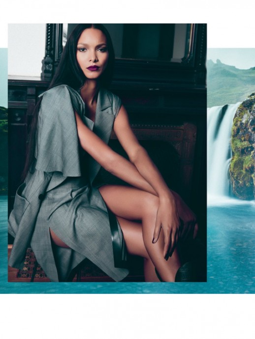 Lais Ribeiro for FLAUNT Magazine by David Agbodji