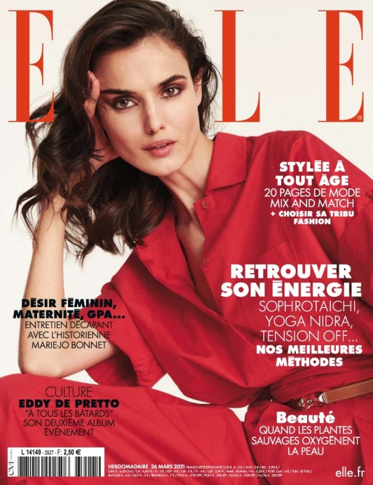 Модель Blanca Padilla появилась на страницах выпуска Elle France