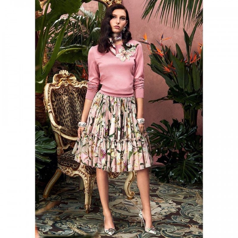 Цветочная коллекция Lilium FW 2019 от Dolce & Gabbana