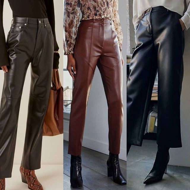 Как относитесь к кожаным/эко-кожаными брюкам?