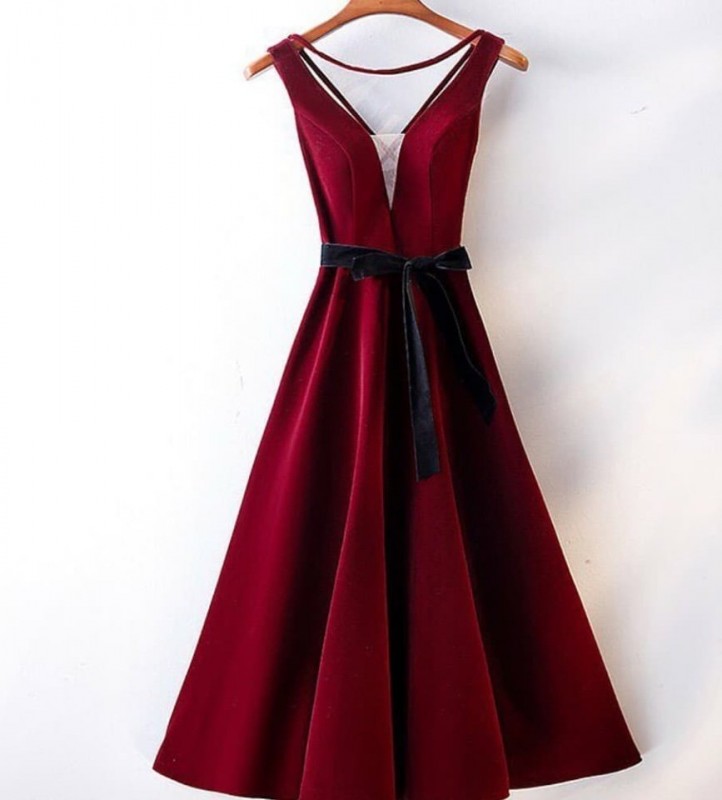 Очень красивые платье в красных оттенках