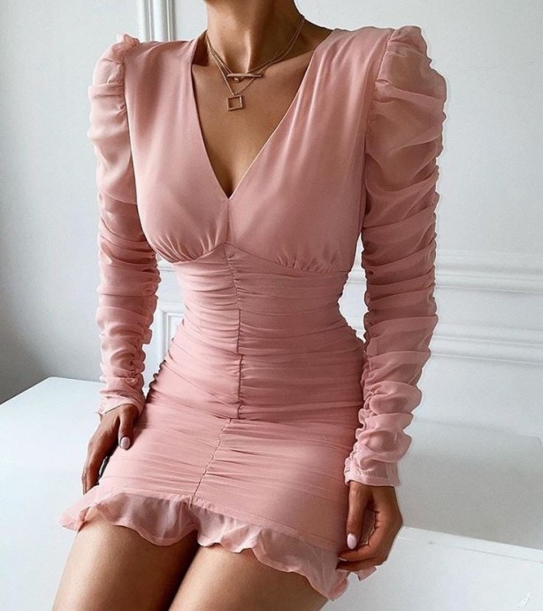 Прелестные розовые платья