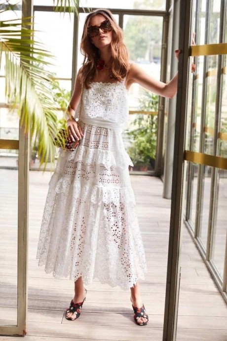Красивые белые платья