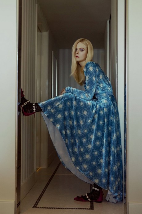 Эль Фаннинг (Elle Fanning) в фотосессии для журнала Glamour Spain