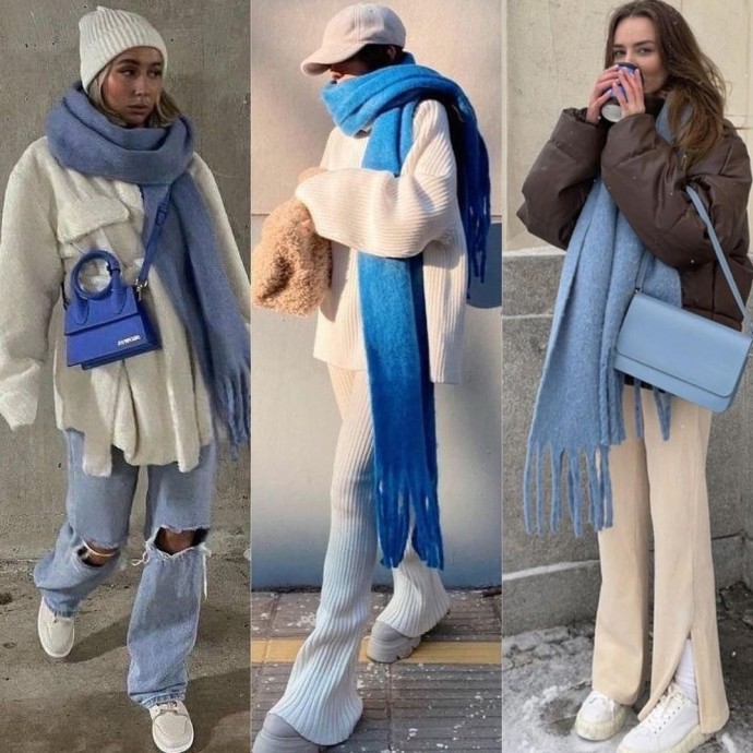 Модный шарфик может стать Вашим любимым аксессуаром в холодном сезоне