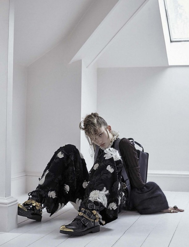 Sabina Lobova for Vogue Italia by David Dunan Sabina Lobova for Vogue Italia by David Dunan