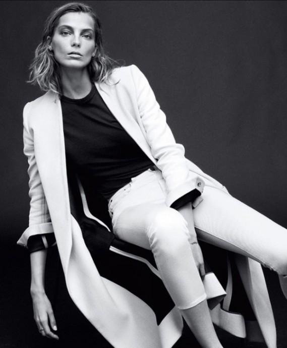 Daria Werbowy for Harpers Bazaar US by Daniel Jackson