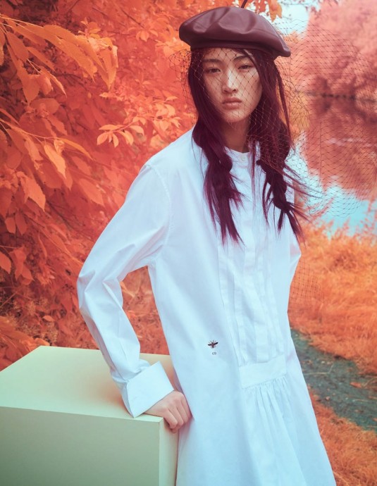 Джин Вен (Jing Wen) украсила страницы Vogue China