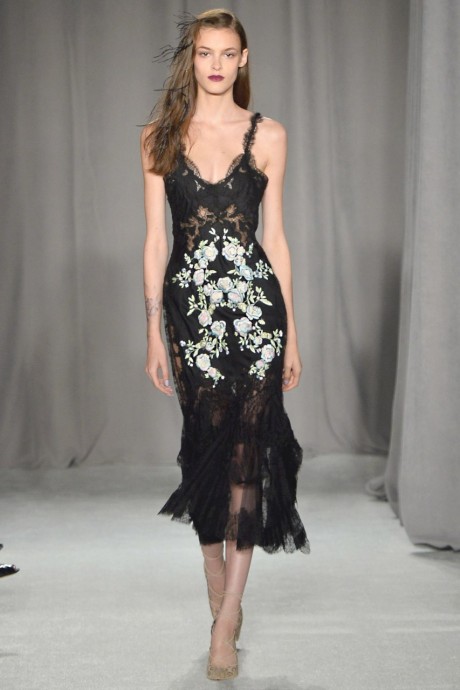 Модели коллекции Marchesa