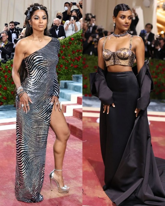 Большая подборка нарядов, которые можно было увидеть на Met Gala 2022