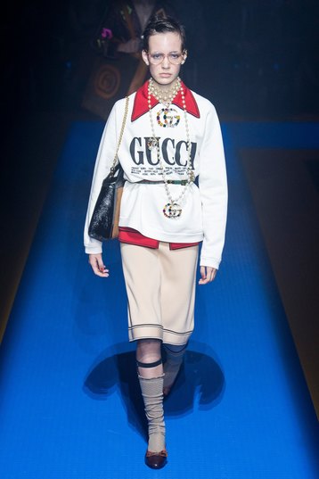 Модели коллекции Gucci