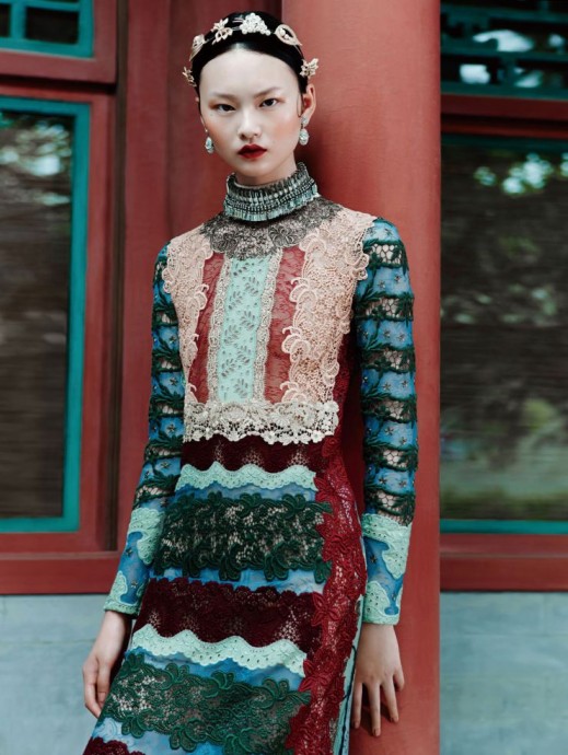 He Cong for Vogue China by Zack Zhang