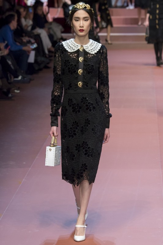 Модели коллекции Dolce & Gabbana Модели коллекции Dolce & Gabbana