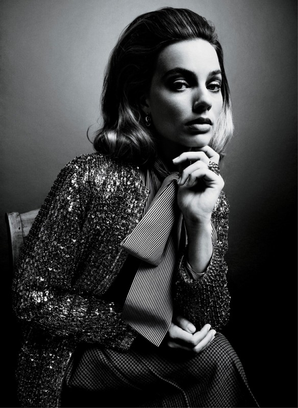 Margot Robbie for American Vogue by Inez & Vinoodh